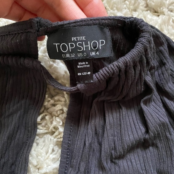 Topshop Long-Sleeve Bodysuit - Picture 2 of 2